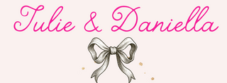 Julie & Daniella sign off with bow illustration