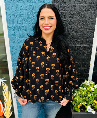 Isabella Buttondown Top