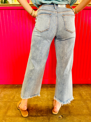 Mylah Wide Leg Jeans by Judy Blue