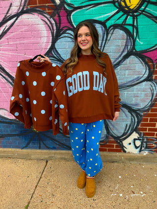 Good Day 2-Sided Mock Neck