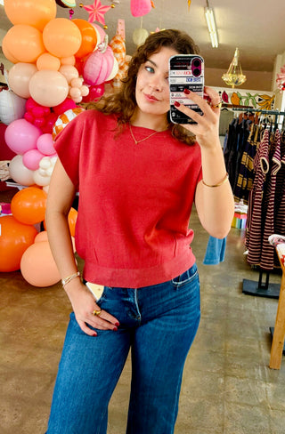 Leila Short Sleeve Sweater