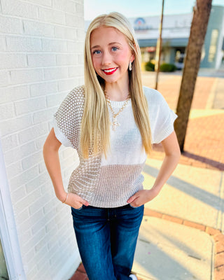 Adalyn Colorblock Sweater Top