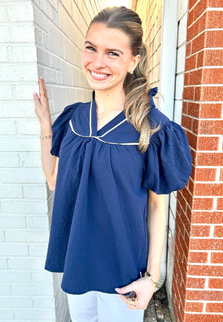 Nicole Puff Sleeve Top
