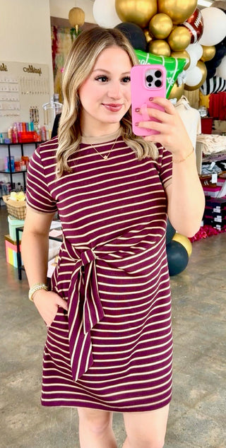Posie Wrap T-Shirt Mini Dress