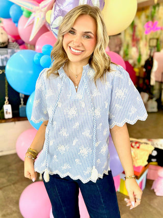 Yara Embroidered Blouse