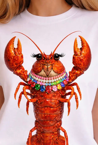 Jeweled Collar Crawfish Tee