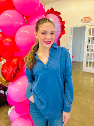 Aubrey French Terry Top