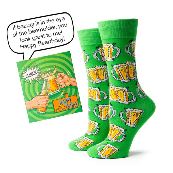 It's Yo Birthday Gift Card Sock Set