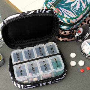 Wellness Keeper Zippered Pill & Vitamin Case
