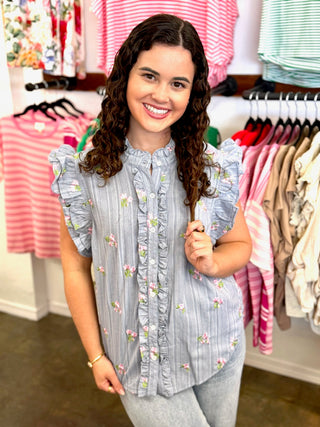 Makenna Cap Slleeve Top