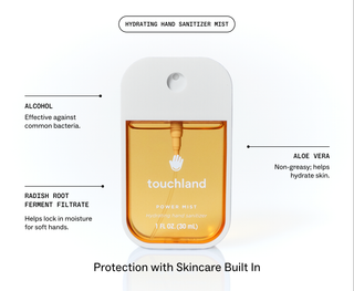 Touchland - Spiced Pumpkin-Tini Power Mist Hand Sanitizer
