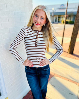 Kaylee Henley Knit Top