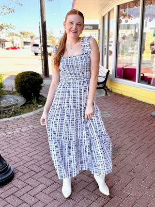 Kenna Tiered Midi Dress