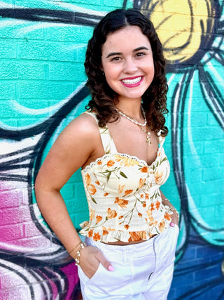 Melany Corset Style Top