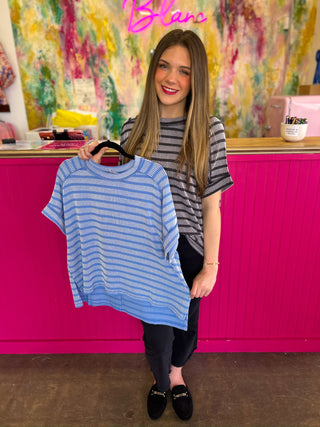 Everly Exposed Seam Top