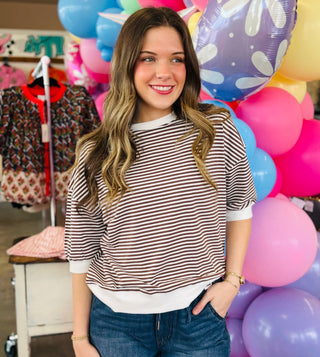 Lyla Striped Top