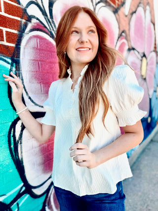 Effie V-neck Top