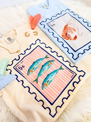 Sardine Stamp Tee