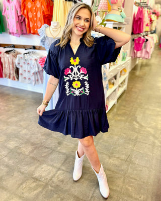 Mazie Babydoll Mini Dress