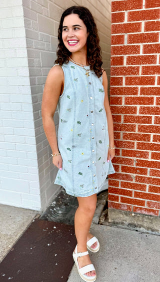 Jovie Denim Mini Dress