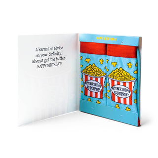 It's Yo Birthday Gift Card Sock Set