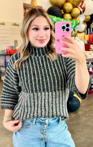 Annora Ribbed Knit Sweater