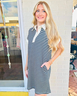 Miley Striped Mini Dress