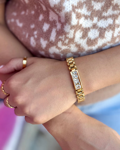 Sparkle Watchband Bracelet