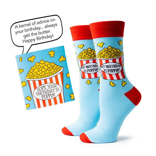 It's Yo Birthday Gift Card Sock Set