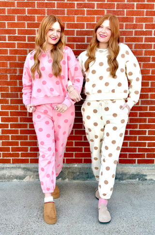 Lulu Polka Dot Sweatsuit