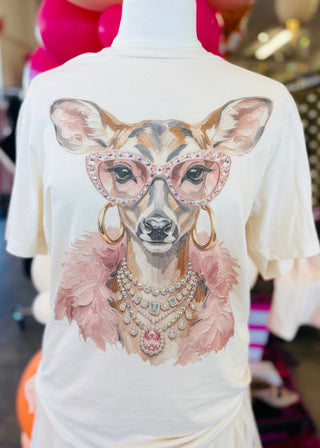 Sassy Deer with Boa