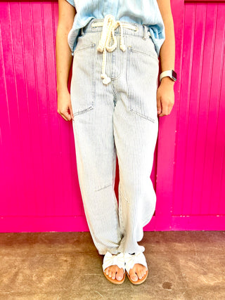 Lavinia Waist Tie Pants