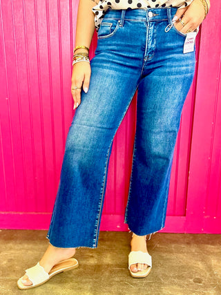 Sicily Crop Wide Jeans