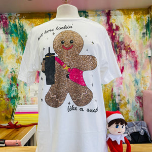 Gingerbread Man with Stones