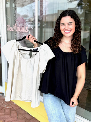 Elowen V-neck Top