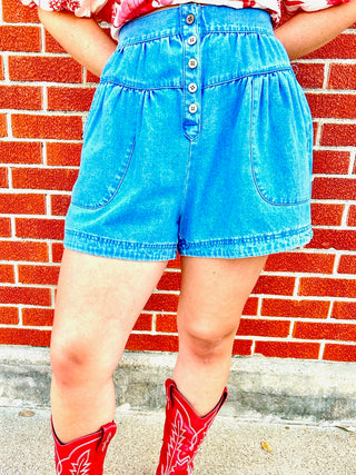 Rosamel Button Down Shorts