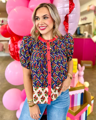 Keilani Button Down Top