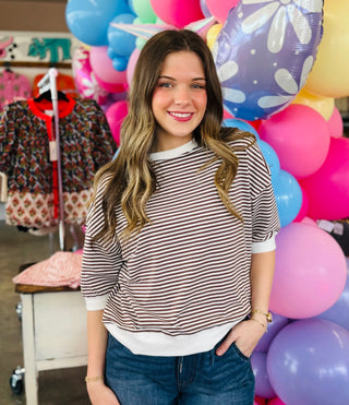 Lyla Striped Top