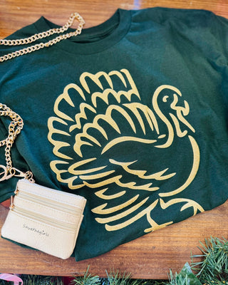Turkey Glitter Tee