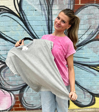 Raquel Mineral Wash Top