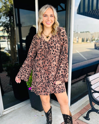 Laila Leopard Dress