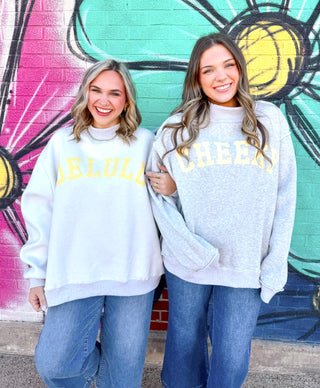 Cheeky & Delulu  Reversible Sweatshirt