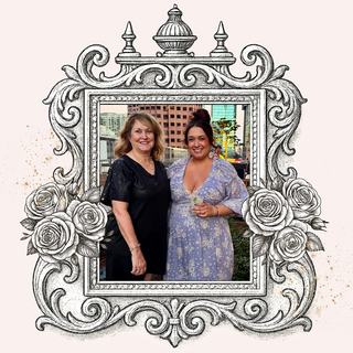 About photo with illustrated frame