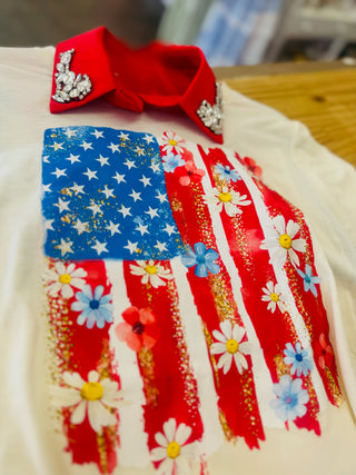 Tropical Flower Flag