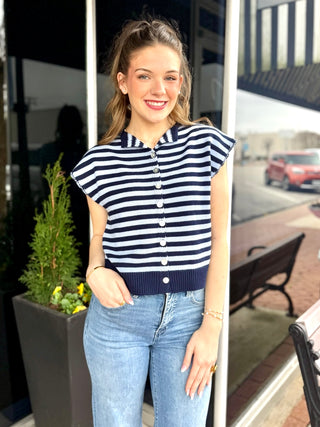 Kiera Sleeveless Sweater Vest