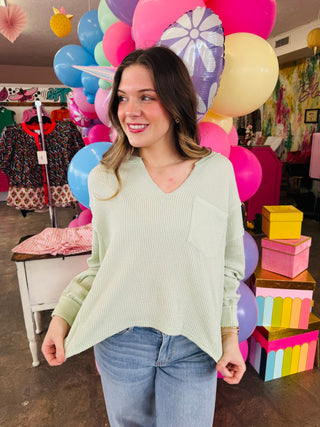 Jennie Ribbed Knit Top