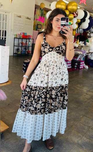 Amayah Floral Midi Dress