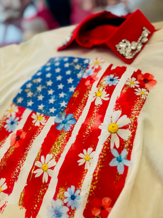 Tropical Flower Flag
