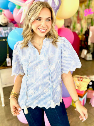 Yara Embroidered Blouse