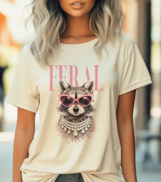 Feral Raccoon Tee